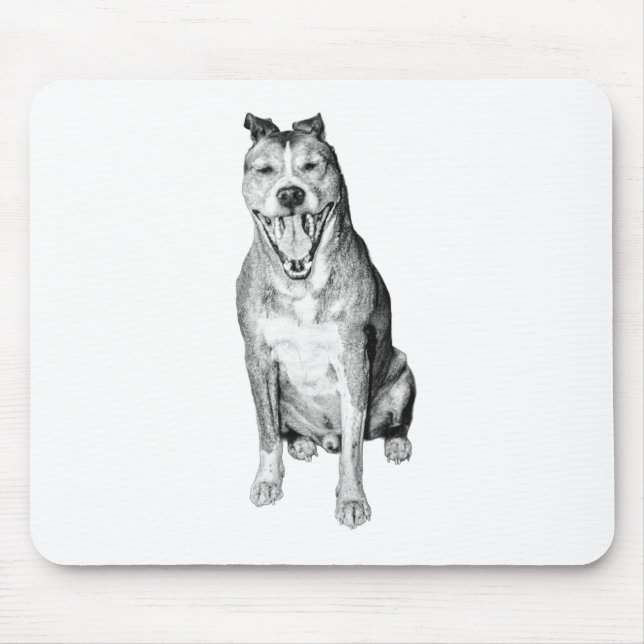 Warm Calm Light Mouse Pad (Front)
