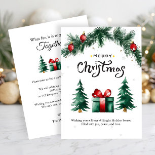 Warm Christmas Party Invitation