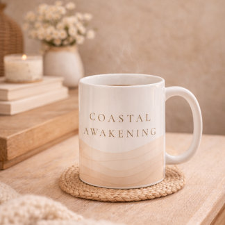 Warm Coastal Awakening Classic Mug, 11 oz Coffee Mug