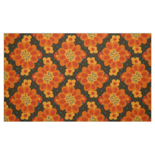 Warm color retro vintage seamless fabric