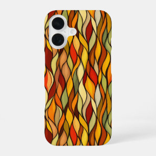 Warm Colours Abstract Fall iPhone 16 Case