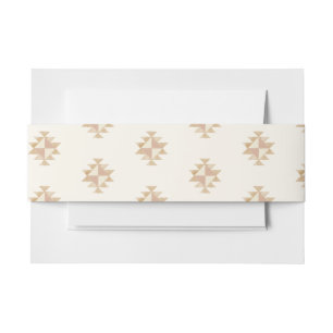 Warm Colours Ranch Wedding Invitation Belly Band