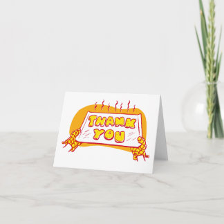 Warm Cookies Thank You Note Card