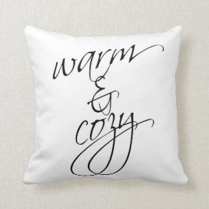 Warm & Cosy Throw Pillow