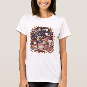 Warm Cottage Witch Tea T-Shirt