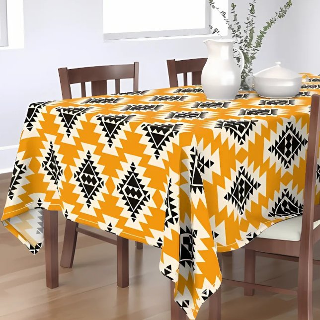 Warm Desert Dreams Southwestern Rustic Pattern Tablecloth (Creator Uploaded)