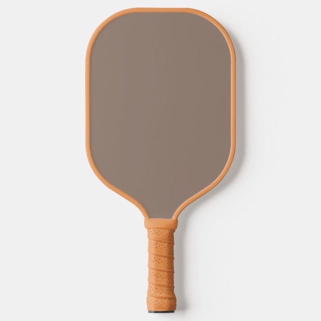 Warm Dusty Rose Background – Wedding Design Pickleball Paddle (Front)