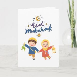 Warm Eid Celebration Design Card