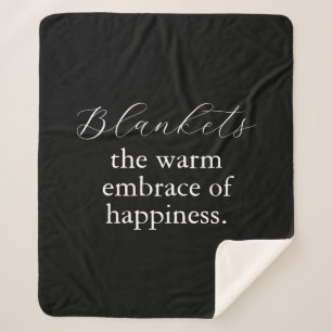 Warm Embrace of Happiness Create your Own Sherpa Blanket