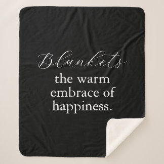 Warm Embrace of Happiness | Create your Own Sherpa Blanket