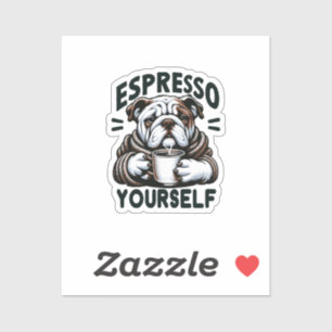 Warm Espresso Bulldog - Cosy Coffee