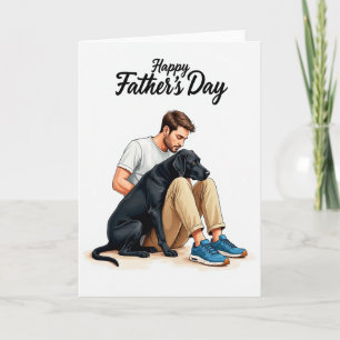 Warm Fathers Day Pet Card