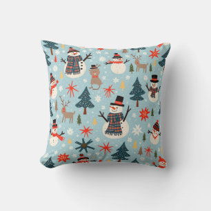 Warm feeling winter cushion