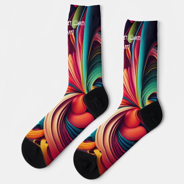 Warm Feet, Warm Heart! Socks (Left)