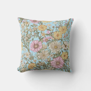 Warm flowers that resemble spring cushion
