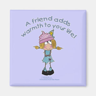 Warm Friends! Magnet