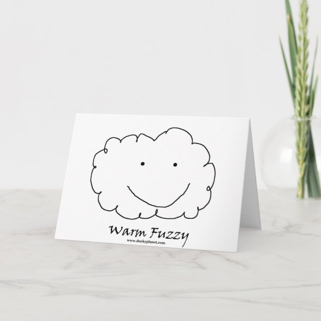 Warm Fuzzy Card (Front)