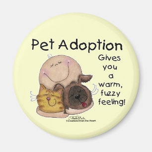 Warm, Fuzzy Feeling! Magnet