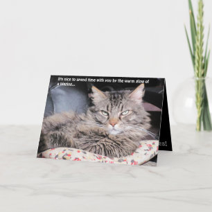 Warm Glow of All Those Candles Card