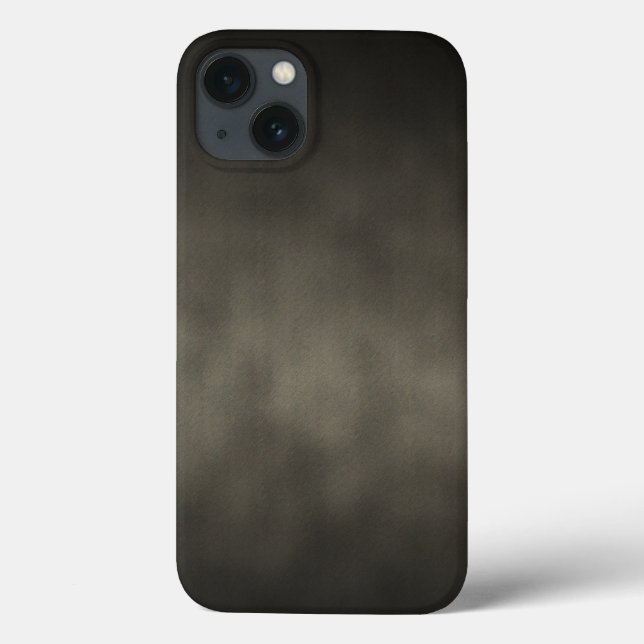 Warm Grey Goth Ombre Background Art Case-Mate iPhone Case (Back)