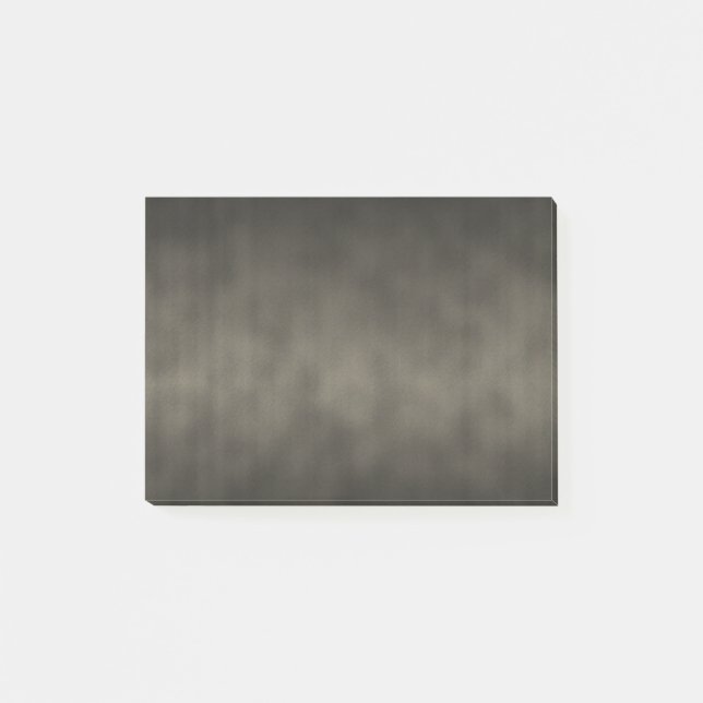 Warm Grey Goth Ombre Background Art Post-it Notes (Front)