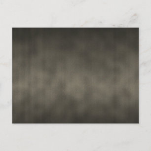 Warm Grey Goth Ombre Background Art Postcard