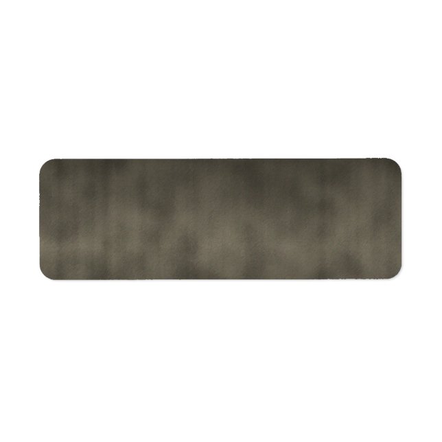 Warm Grey Goth Ombre Background Art Return Address Label (Front)