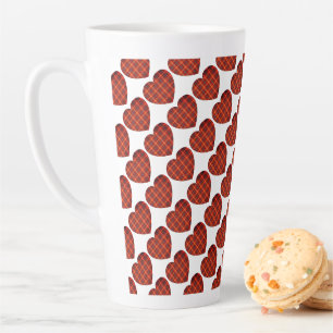 Warm hearts large mug
