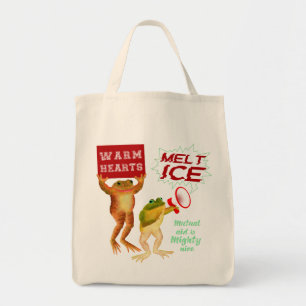 Warm Hearts Melt Ice Tote Bag