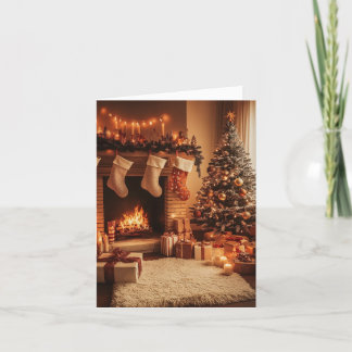 Warm Holiday Glow Card
