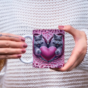 Warm Hugs in Valentine's Day Special Coffee Mug