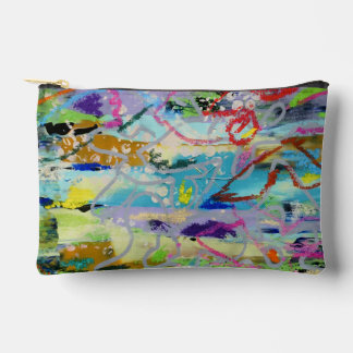 Warm Layers by Lydia's Art Sangria Accessory Pouch