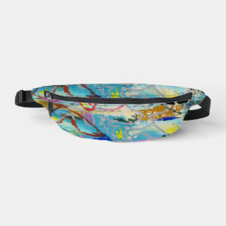 Warm Layers by Lydia's Art Sangria Bum Bags