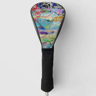 Warm Layers by Lydia's Art Sangria Golf Head Cover