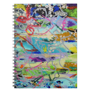 Warm Layers by Lydia's Art Sangria Notebook