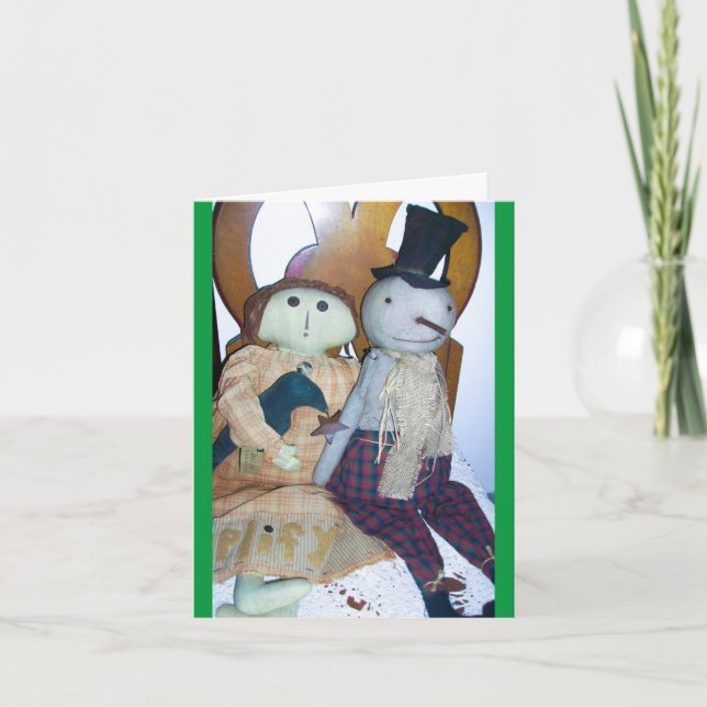 Warm Memories Holiday Card (Front)