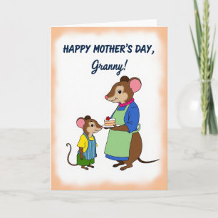 Warm Mothers Day Granny Card