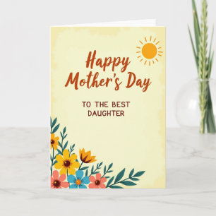 Warm Mothers Day Graphic Card