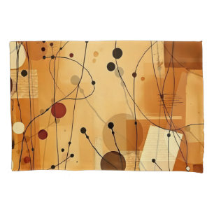 Warm Organic Minimalist Palette Pillow Case