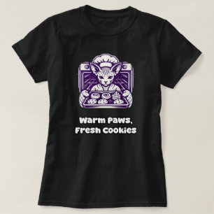 Warm Paws Fresh Cookies Cosy Baking Delights T-Shirt