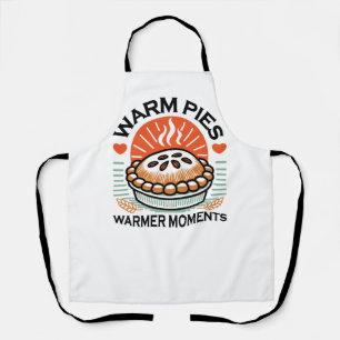Warm Pies Warmer Moments – Cosy Autumn Design Apron