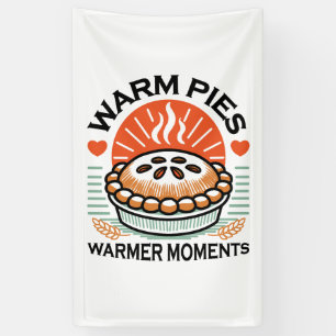 Warm Pies Warmer Moments – Cosy Autumn Design Banner