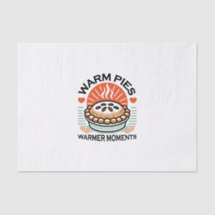 Warm Pies Warmer Moments – Cosy Autumn Design Tissue Paper