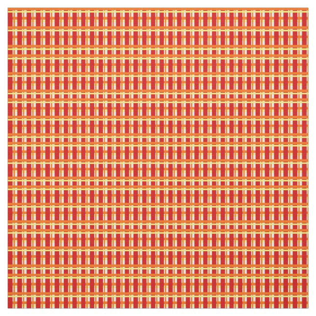 Warm Plaid Fabric (Swatch)