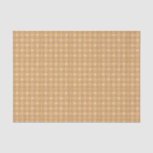 Warm Retro Geometric Bold Vintage-Inspired Dismal Tissue Paper