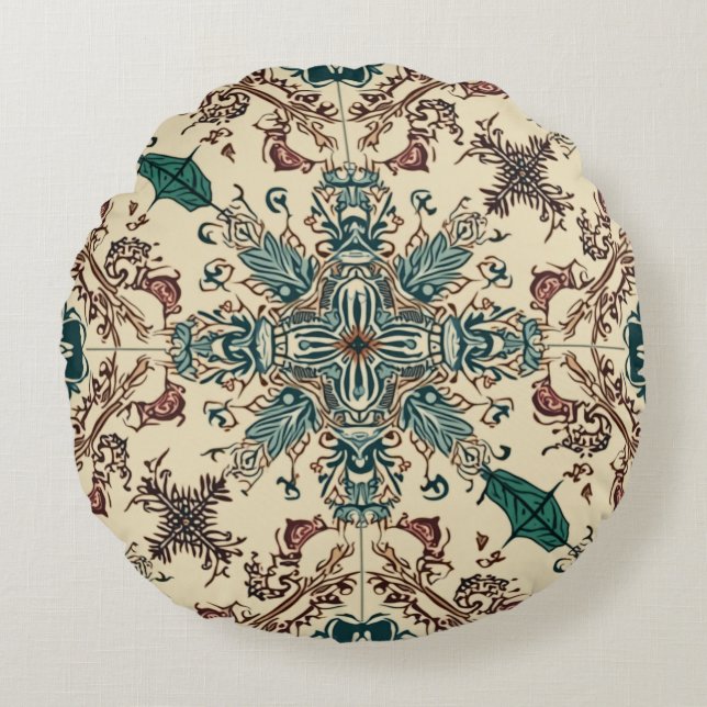 Warm round cushion (Front)