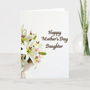 Warm Script Mothers Day Card