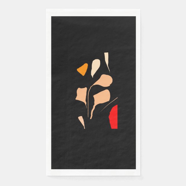 Warm shade petals Paper Napki Paper Guest Towels Napkin (Front)