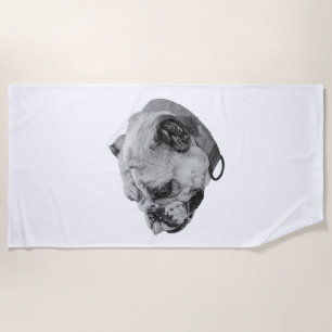 Warm Shoreline Calm Beach Towel