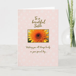 Warm Sister Mothers Day Card